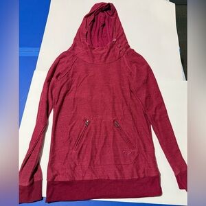 Roxy Maroon Hooded Sweater